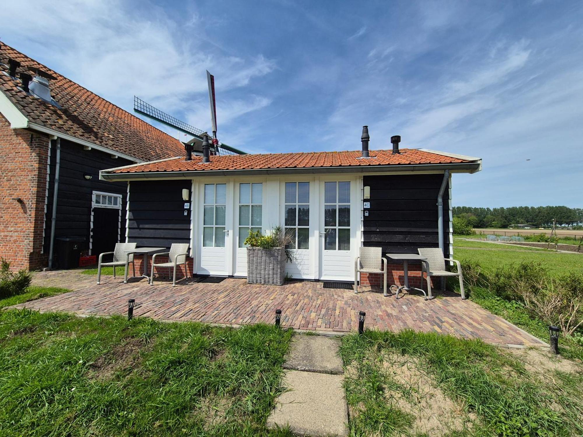 Bij Molen De Blazekop, Rustig En Landelijk Ovezande Exterior photo